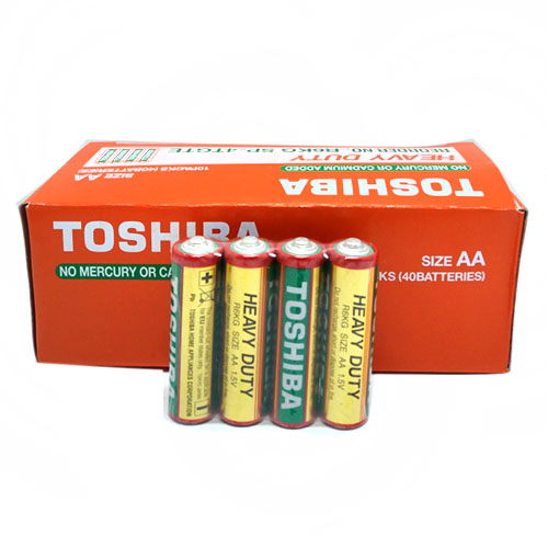 Батарейка Toshiba HeavyDuty R06 (AA) S4 (40) кор.