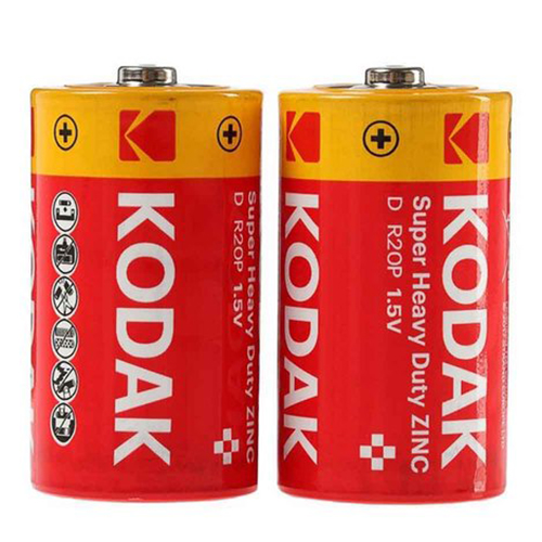 Батарейка Kodak Super HeavyDuty R20 (D) S2 (24/288) кор.