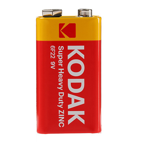 Батарейка Kodak Super HeavyDuty 6F22 (крона) S1 (10/100) кор.