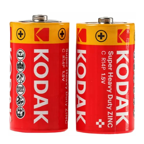 Батарейка Kodak Super HeavyDuty R14 (C) S2 (24) кор.