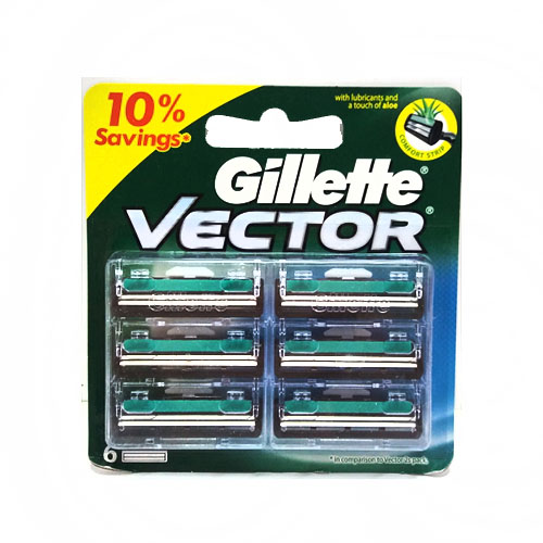 Картридж Gillette Vector 6 шт (6777