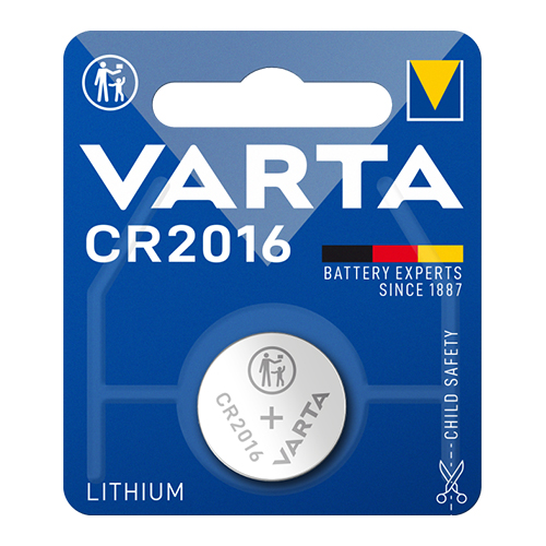 Батарейка VARTA Літієва CR2016 C1 блист. (6639)