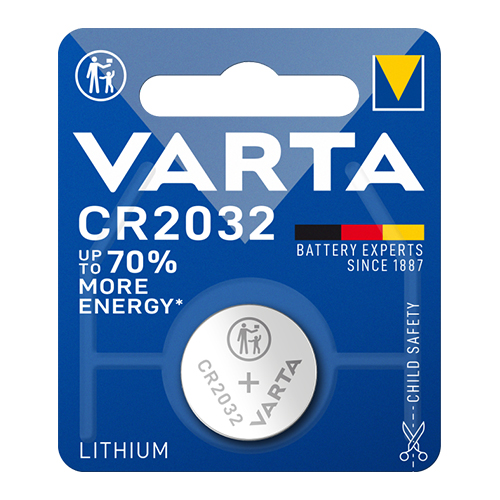 Батарейка VARTA Літієва CR2032 C1 блист. (6882)