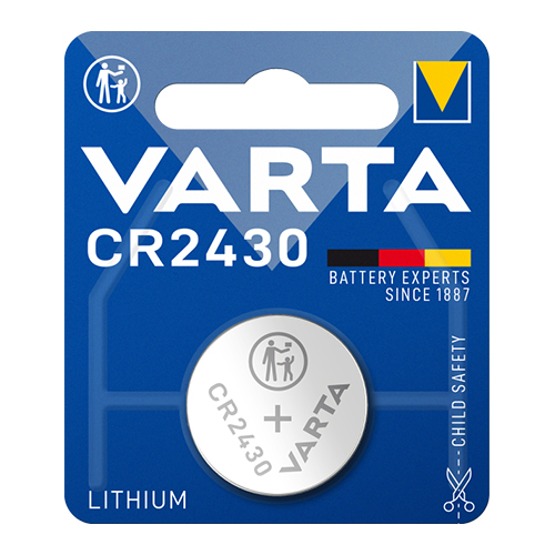 Батарейка VARTA Літієва CR2430 C1 блист. (6929)