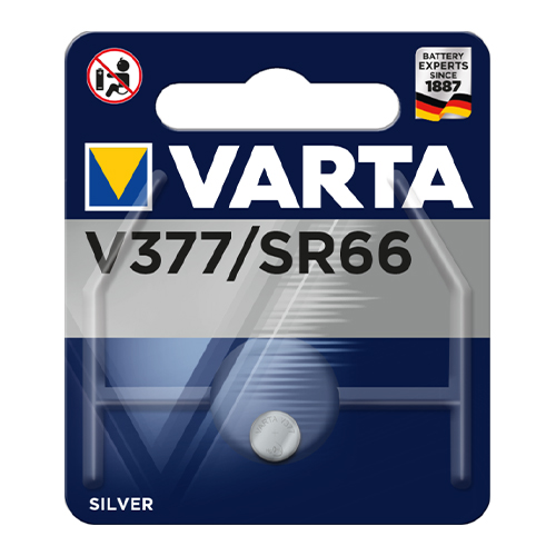 Батарейка VARTA годинникова 377 C1 (AG4/SR66) (5932/7134)