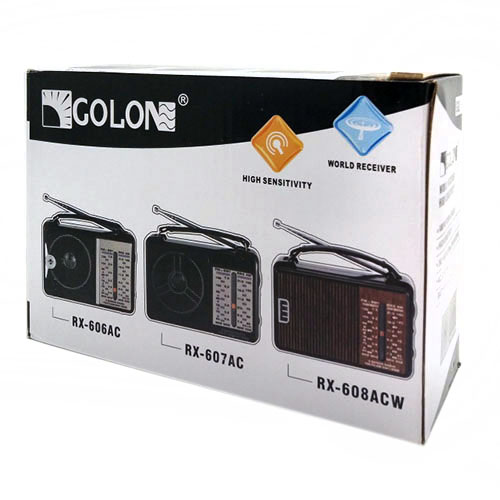 Радіо з динаміком Golon RX-608 AC