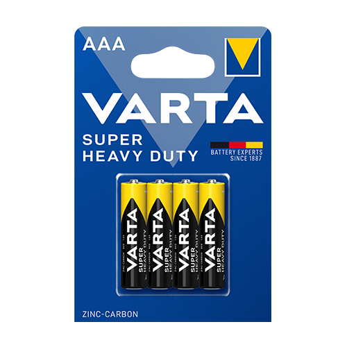 Батарейка VARTA Superlife R03 (AAA) C4 (48) блист. (6187)