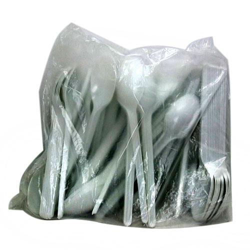 Ложка столова одноразова пластикова (90шт/уп) (30уп/ящ)