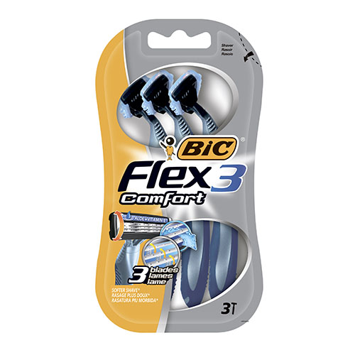 Станок для гоління BIC Flex 3 Comfort/Sensitive (3 шт) (3786/8686)