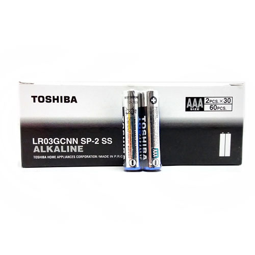 Батарейка Toshiba Alkaline LR03 (AAA) S4 (60) кор.