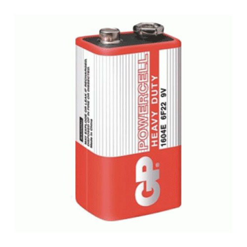 Батарейка GP Powercell (Червона) 6F22 (крона) 1604E/S1 (10/500) кор.