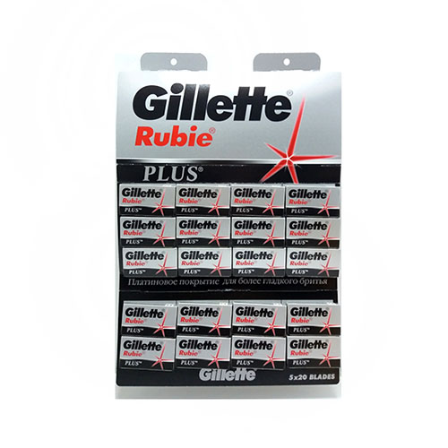 Лезо Gillette Rubie Platinum Plus 5 лез (20шт/уп)