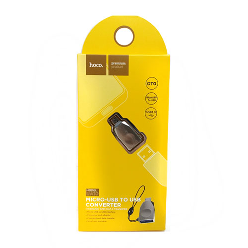 Перехідник Hoco UA10 Micro to USB (OTG) (0283)