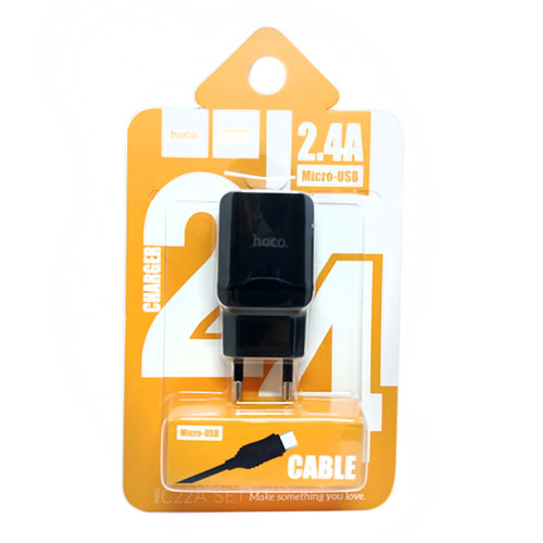 МЗП HOCO  C22A 1 USB/2.4A + microUSB (7467)