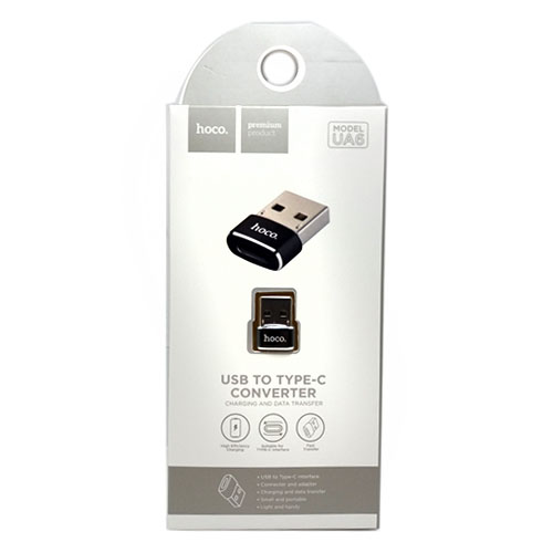 Перехідник Hoco UA6 USB to Type-C