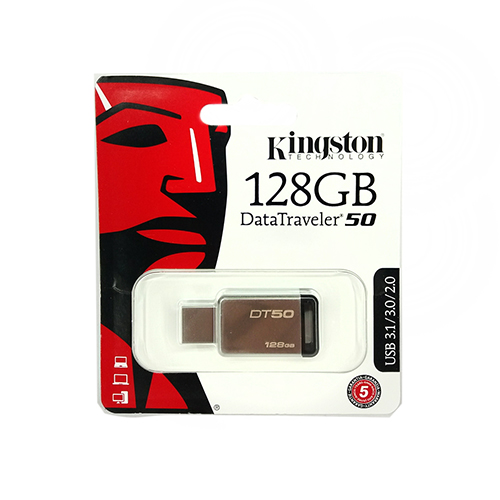 Флешка128Gb Kingston USB 3.0