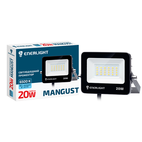 Прожектор ENERLIGHT Mangust  20Вт 6500К (3038)