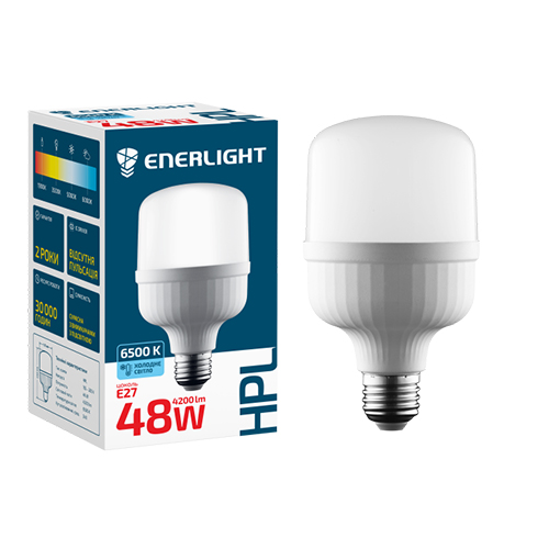 LED лампа ENERLIGHT HPL 48Вт 6500K E27 (2949)