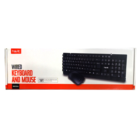 Комплект (клавіатура+миша) Havit -KB272CM USB black
