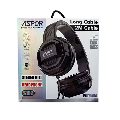 Навушники ASPOR S102 - (кабель 2м)