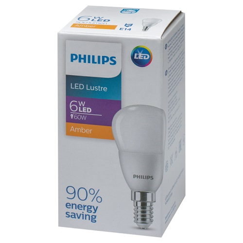 LED лампа Philips Lustre 6-60W E14 2700К 827 P45NDFR RCA (8649)