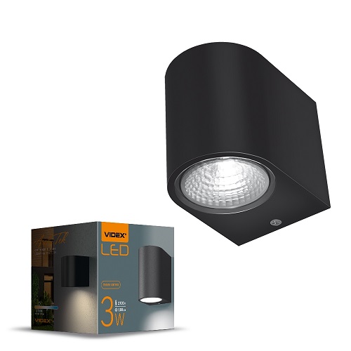 LED світильник архітектурний VIDEX 3W 2700K AC220V-240V IP54 (VL-AR031-032B) (0857) 26538