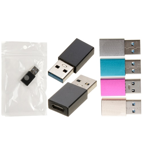 Перехідник TU001 Metal Type-C - USB3.0 тех.пак. (42267)