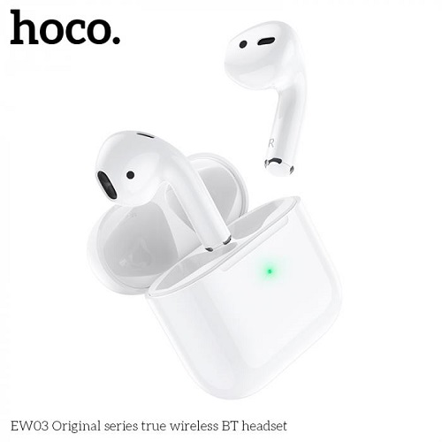 Навушники бездротові Bluetooth Hoco EW03 Plus (Air-Pods)