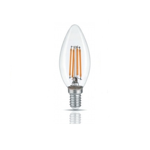 LED лампа TITANUM Filament C37 4W E14 4100K 220V (8696) 25523