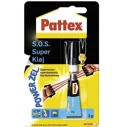 Клей Henkel Pattex Супер гель 2г блістер (9361)