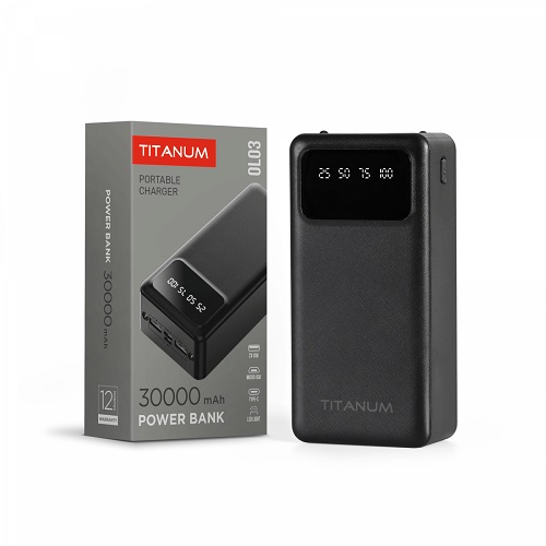 Зарядний пристрій Power Bank TITANUM TPB-OL03 30000mAh 27483