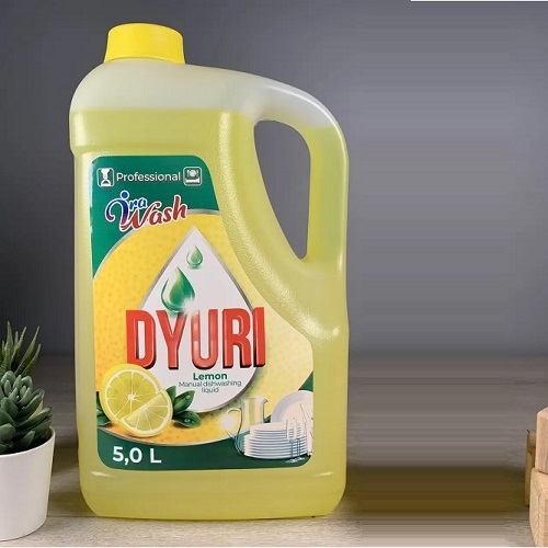 Гель д/миття посуду "Dyuri" 5 л. Лимон (3шт/ящ)