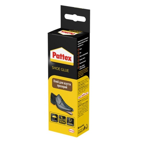 Клей Henkel Pattex Shoe Glue 50мол для взуття прозорий
