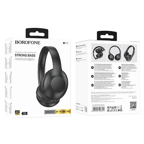 Навушники бездротові накладні Bluetooth Borofone BO23