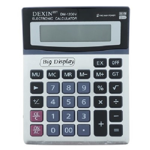 Калькулятор Denix DM-1200V (19*15 см)