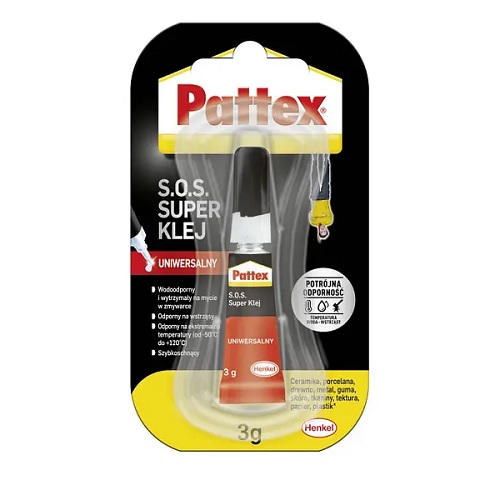 Клей Henkel Pattex Супер клей Uniwersalny 3г блістер